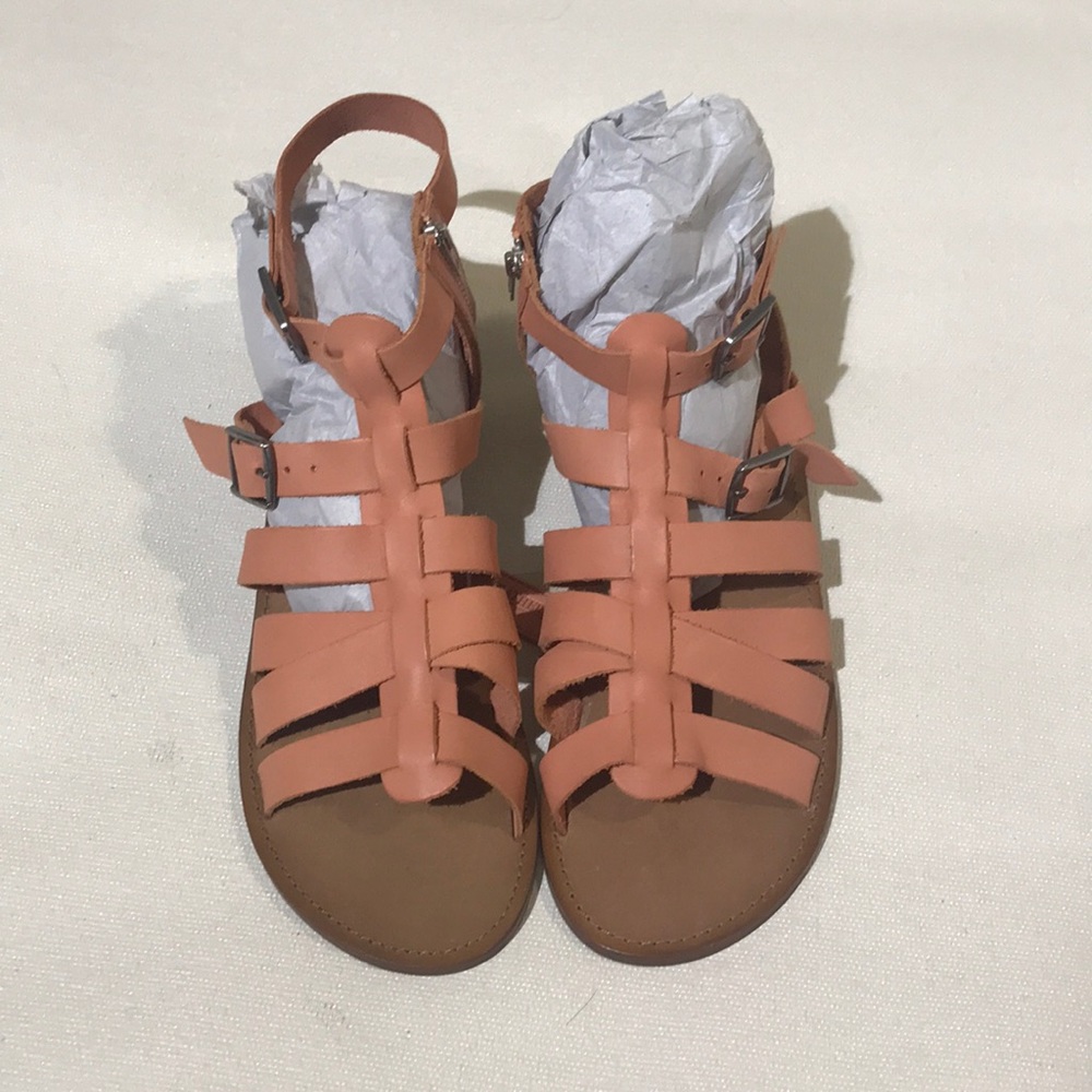 🔴SOLD 🆕REAL LEATHER SANDALS - Picture 5 of 5